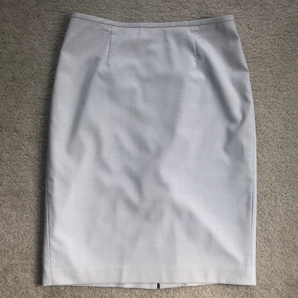 Calvin Klein Khaki Color Plaid Skirt Size 4